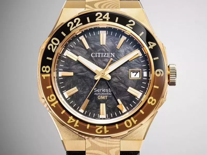 Citizen Unveils Striking Series 8 GMT with Damascus Steel and Forged Carbon